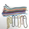 厂家波珠链 彩色珠链 喷漆珠链钥匙链金属波珠链钥匙扣挂件