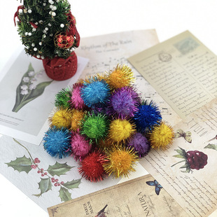 ���]�S��ֱ�N4.5cm��ɫ���[ë��F؛�������[��ͯdiy�q�����l