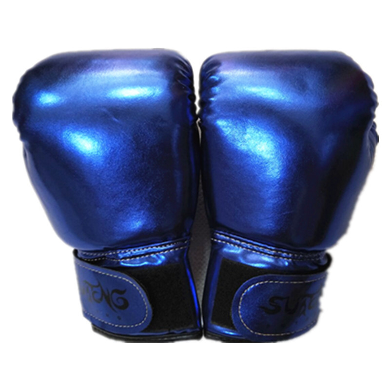 Sagitar película de metal guantes de boxeo para niños Sanda saco de arena de boxeo guantes de boxeo pequeños espuma de esponja que forma el forro