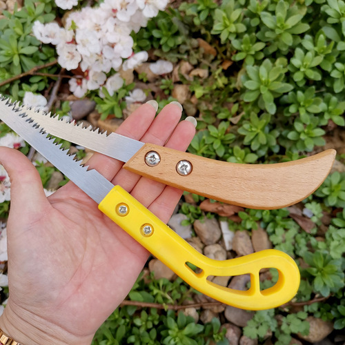 Garden tools through the wall chicken tail saw woodworking tip pruning saw plastic handle gypsum wall plastic handle hole digging saw