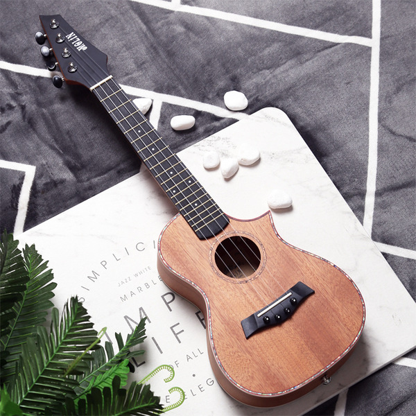 ukulele with a score