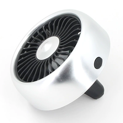 Car fan USB interface mini Digər kiçik elektrik cihazlar - silver-single-outlet-fan
