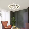 Scandinavian ceiling lamp for living room, glossy creative clothing, lights