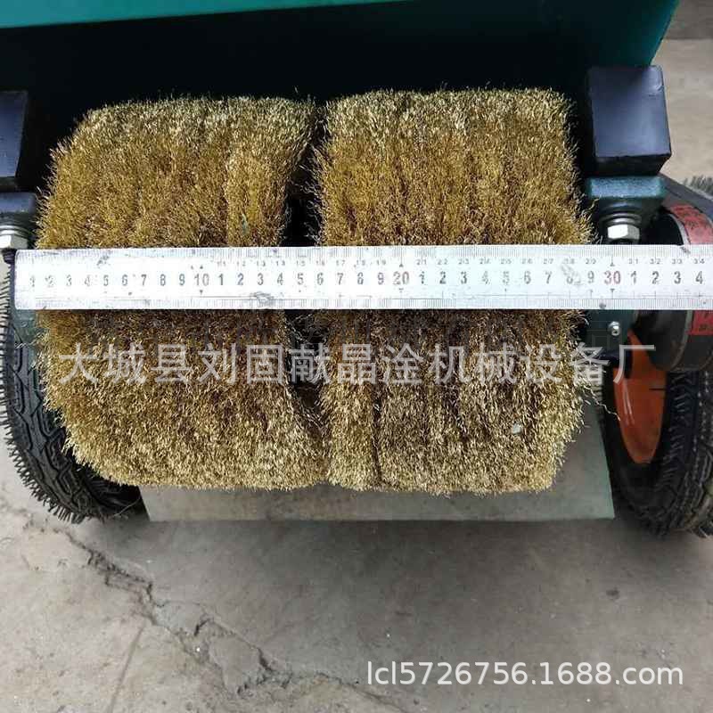 山东威海手推式彩钢板除锈打磨机 自走式铁板除锈机 规格齐全