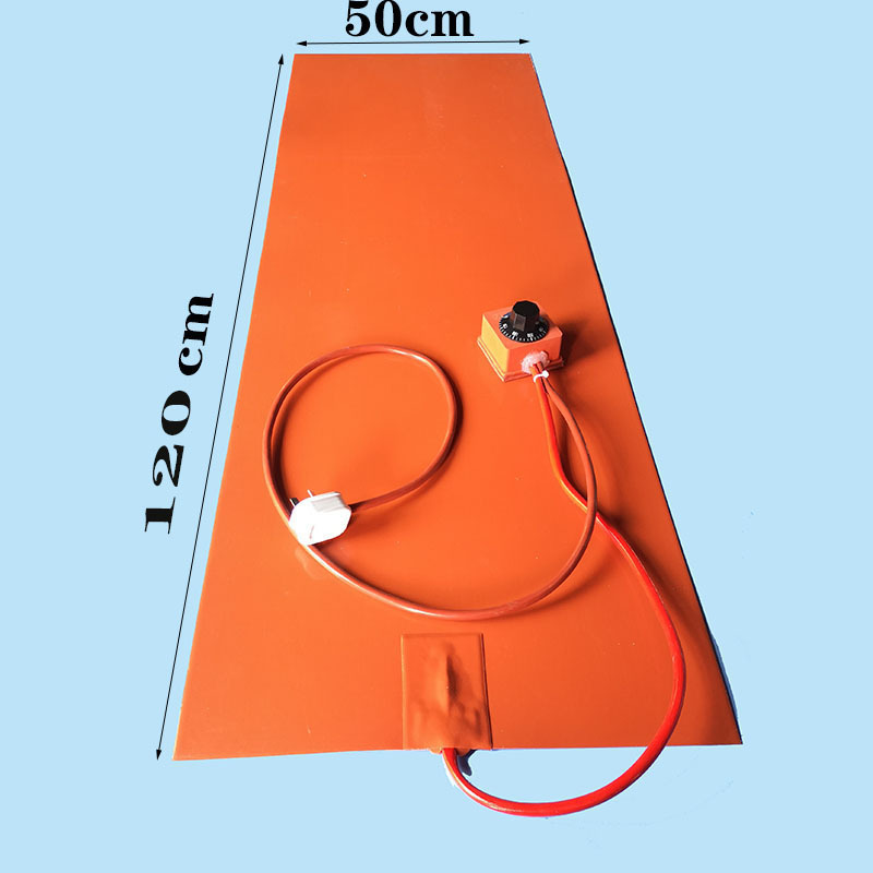 silica gel Plus tropical Band 220V Silicone Rubber Heating plate knob Thermostat Adjustable temperature Manufactor One piece customized