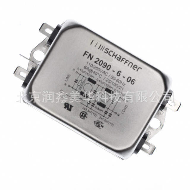 供应夏弗纳Schaffner 线路滤波器快速连接单相通用 FN2090-6-06