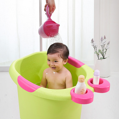 Cartoon baby hair washing cup shower head water scoop baby bathing water scoop bath scoop children thickened bathing cup