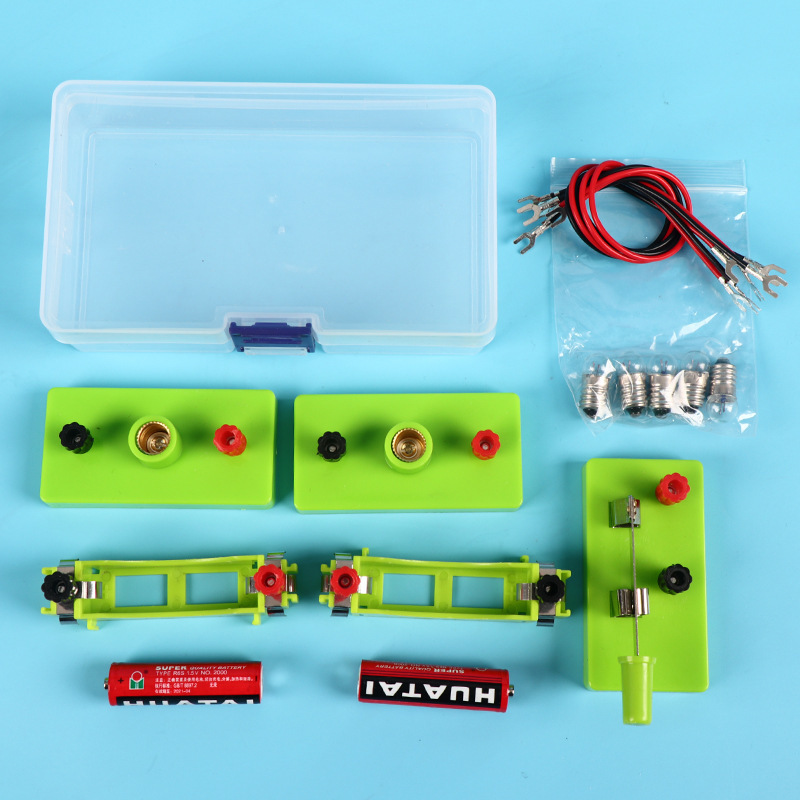 Physical electrical bulb series parallel circuit primary and secondary school students scientific experiment suit teaching materials science and education equipment