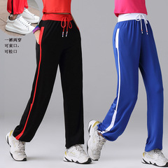 Tingziyi square dance clothing quick-drying sports high-elastic dance group activities cheerleading aerobics dance training pants