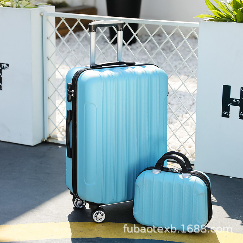 Equipaje de alta apariencia 20 pulgadas estilo coreano trolley caso estudiante de gran capacidad 24 pulgadas contraseña caso equipaje al por mayor