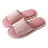 Slippers, footwear indoor, men's demi-season cloth platform