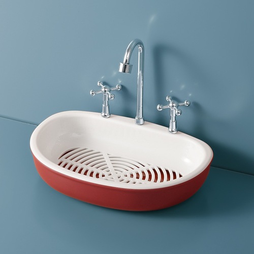 Wuduisheng new creative faucet sink soap box bathroom punch-free adhesive drain double-layer soap box
