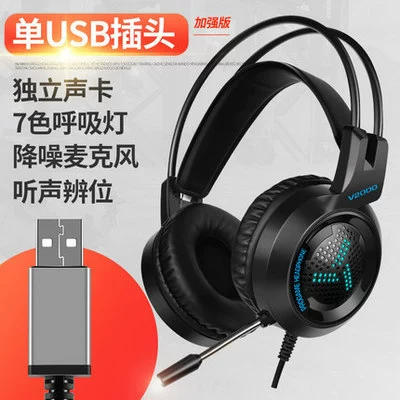 Игровая гарнитура (ITLY) DS100, RGB подсветка, единая USB 7.1, варианты 3.5 мм