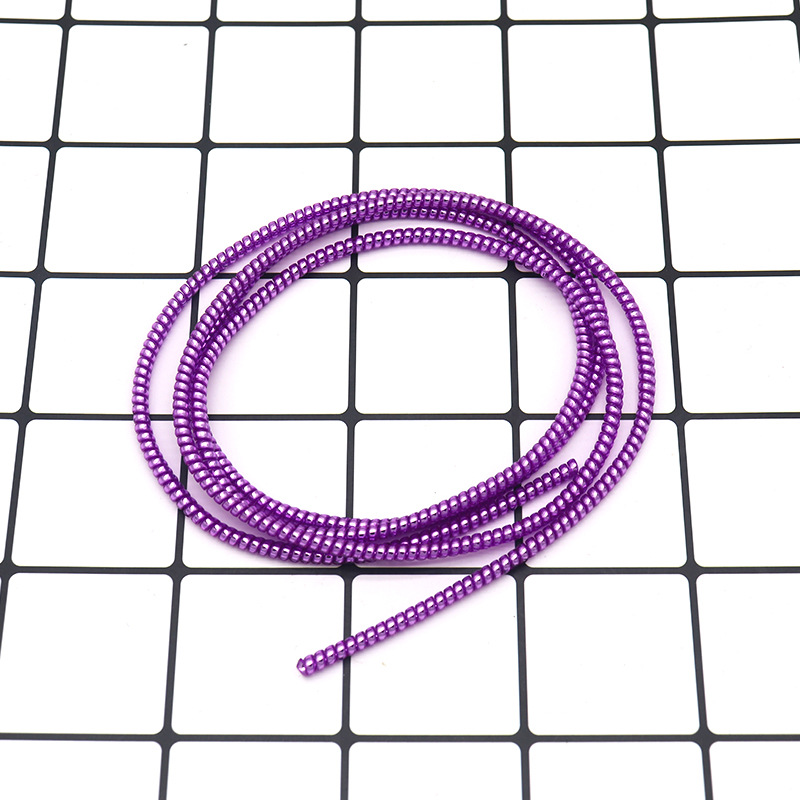 Directo de fábrica 1,6 M cable de datos del teléfono móvil galvanoplastia cuerda protectora cable de datos cable protector manga protectora cuerda de primavera