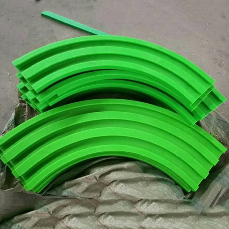 耐磨超高分子量聚乙烯链条导轨制作包装输送机械来图UPE链条导槽