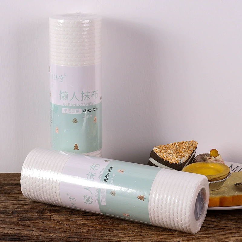 Одноразовая моющаяся маслопоглощающая впитывающая кухонная салфетка для ленивых Моющаяся и сухая салфетка двойного назначения