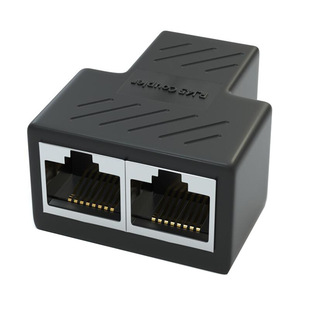 RJ45һ�ֶ��D���^ RJ45�־��� 1ĸ��2ĸ�־��� ��ͨ�D�Q�^������