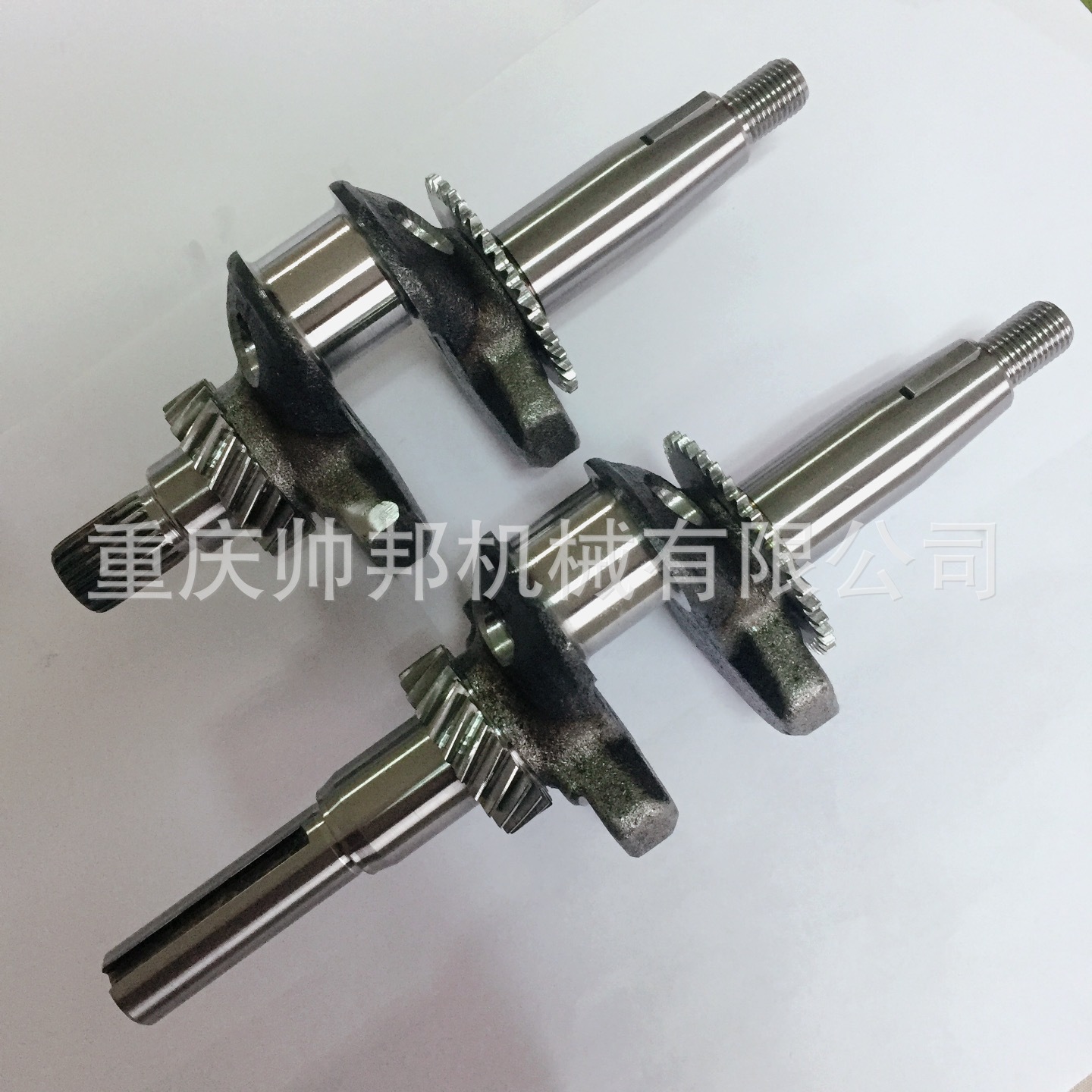 工厂适用于隆鑫170F汽油机花键轴曲轴