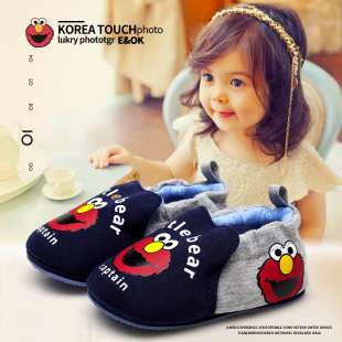 Factory direct baby soft bottom toddler shoes 0-1-2 years old boys and girls baby shoes fashion home non-slip baby shoes