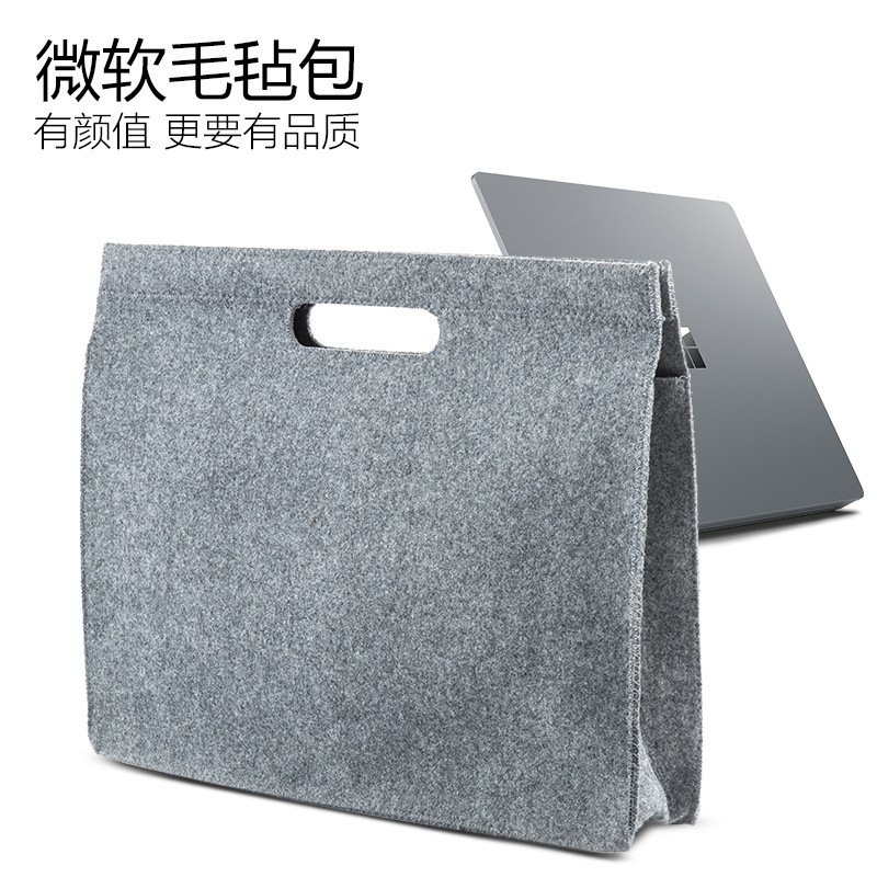 Felt computer bag surface pro7 flat panel protective cover Laptop3 new book2 notebook 13.5 inch