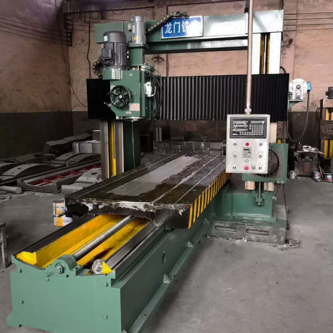 数控卧式落地铣镗床 龙门镗铣机床定做 2米小型龙门铣床平面铣床