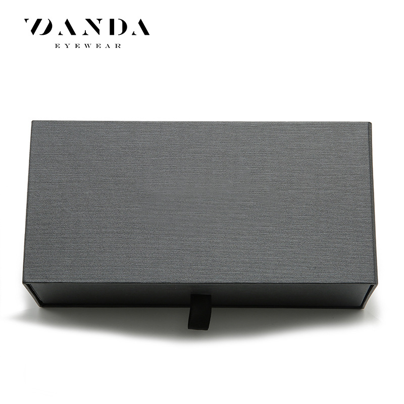 Nuevo alta calidad pull-out gafas caso moda de una sola pieza entrega especial gafas caso anti-presión embalaje exterior