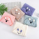 Children's coral fleece blanket bear with hat quilt factory wholesale soft cute cartoon baby hooded bath towel