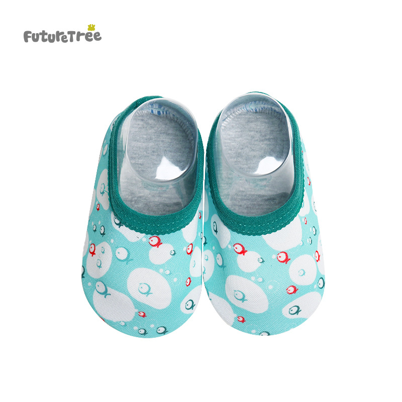 Primavera y verano piso calcetines nuevos niños infantiles antideslizante interior Niños y niñas bebé Niño Zapatos educación temprana zapatos calcetines de dibujos animados