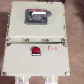 125A三相四线防爆塑壳断路器 防爆断路器价格 图片 洛平防爆 160A