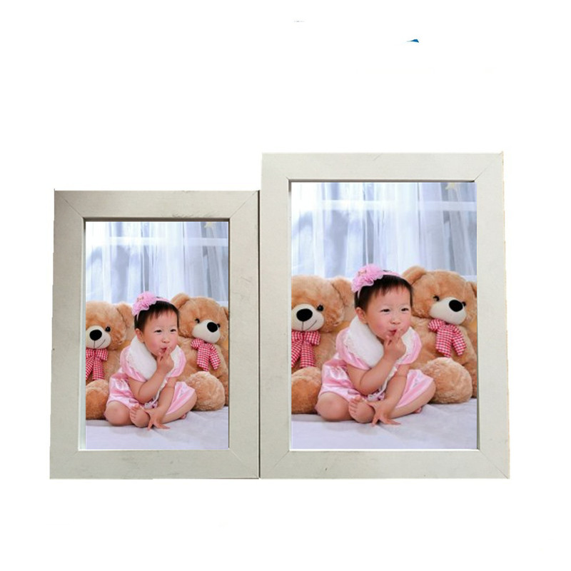Bh-002-115 Wooden 4*6 Multiple Group Boxes Wooden Photo Frame Picture Frame Solid Wood Frame Versatile Photo Frame