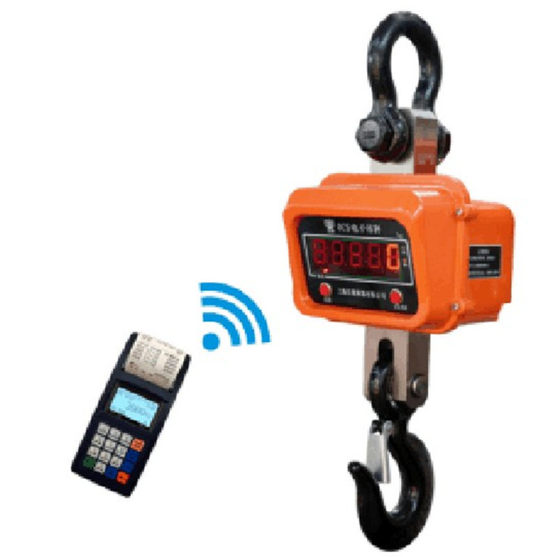 供应带手持仪表无线打印电子吊秤3吨电子吊秤5t10T直视电子吊秤