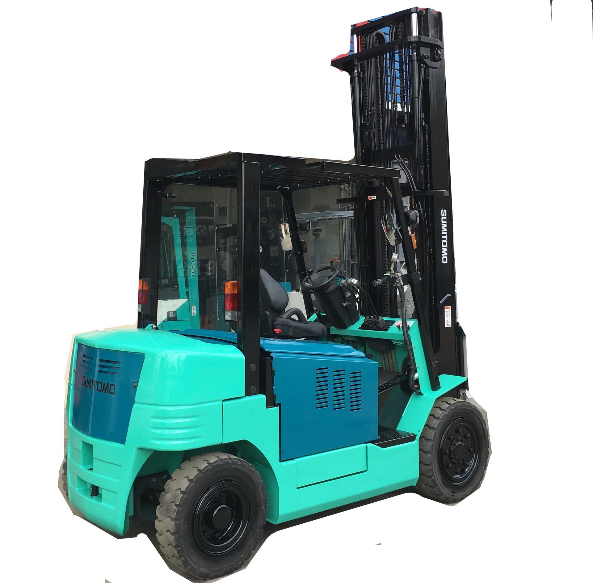 3.5吨升高4米进口住友搬装卸堆垛四轮平衡重式电动叉车出租出售