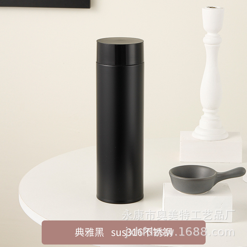 Xiaomi mismo 304 ventosa de acero inoxidable taza regalo del negocio simple luz lujo agua letras LOGO al por mayor
