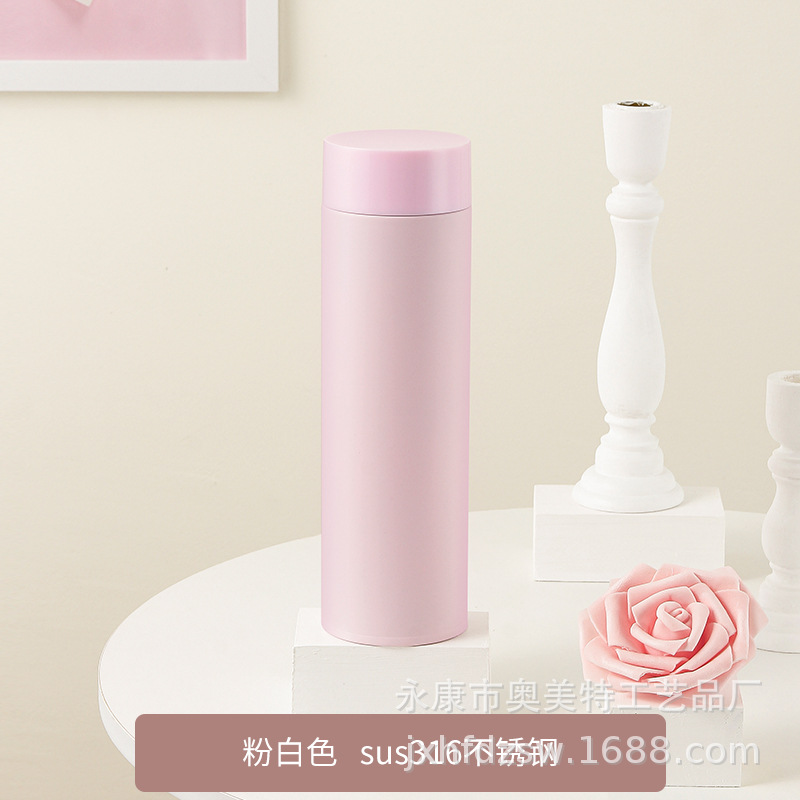 Xiaomi mismo 304 ventosa de acero inoxidable taza regalo del negocio simple luz lujo agua letras LOGO al por mayor