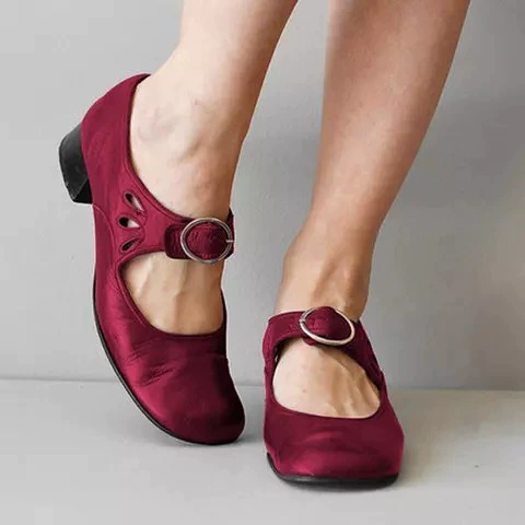 Новинка весны 2020, женская обувь, однослойная обувь, универсальные туфли на низком каблуке, 40-43, женская обувь больших размеров