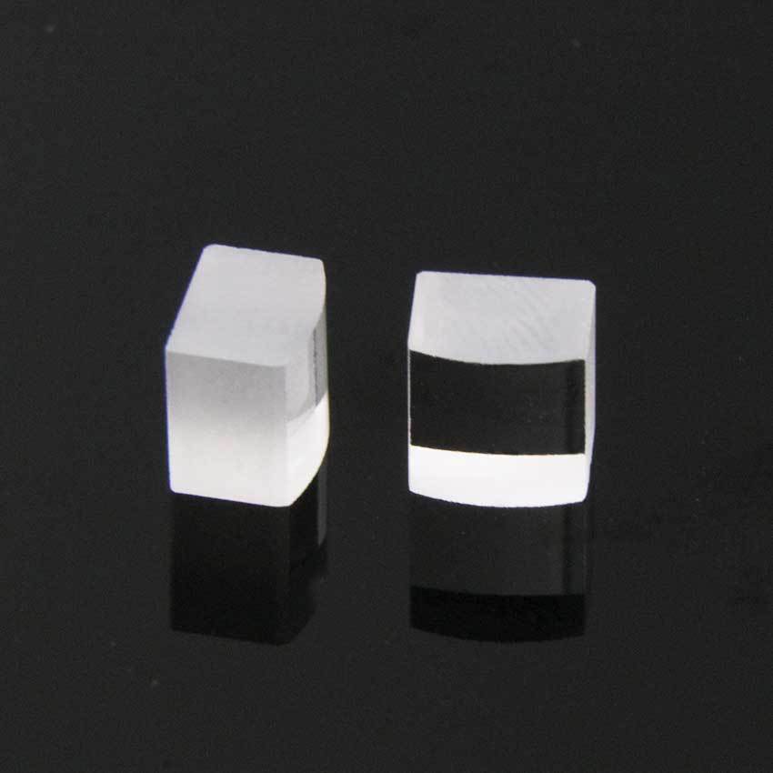 光学透镜 直径5mm焦距12.42mm的玻璃平凸柱面透镜