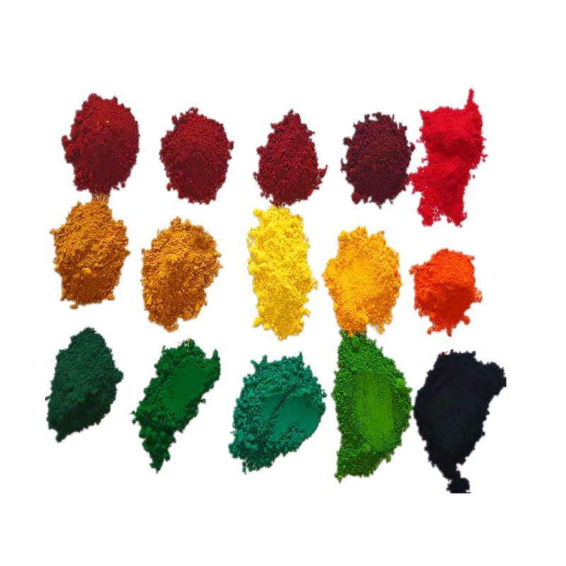 水泥混凝土用氧化铁红橡胶陶瓷彩砖彩瓦化肥塑料用铁红130/190