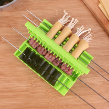 家用便携简洁穿肉穿串器多功能手动快速串串穿羊肉菜卷串机烧烤