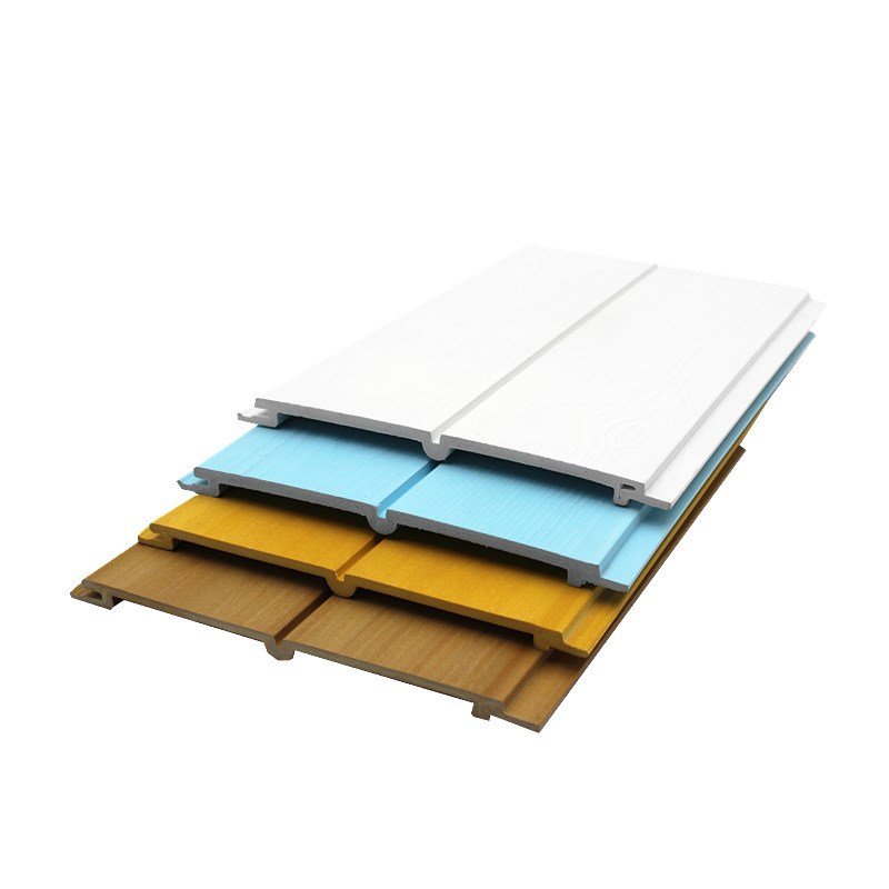 Panel Decorativo de Madera y Plástico 75 mm A Prueba de Humedad e Impermeable para Interiores