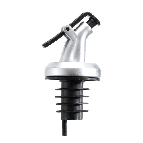 Plastic oil bottle stopper for household kitchen pouring oil, soy sauce nozzle, silicone bottle stopper, oil bottle guide nozzle, gold oil nozzle ceramic