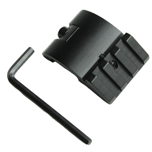 Factory Cross-border 45-degree beveled fishbone red dot scope mount, flashlight laser mount