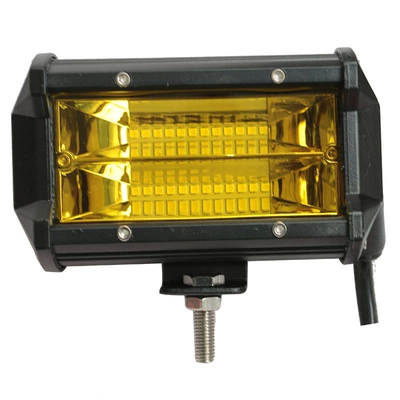 Led strip light off-road Ön faralar - 24-beads-72w13cm-astigmatism-yellow-light
