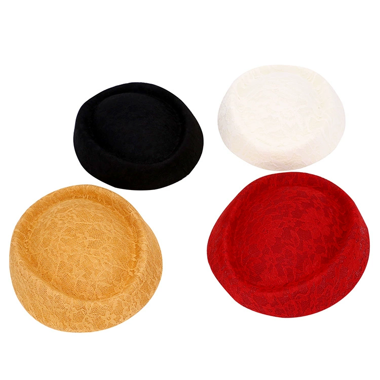 Имитация льняной пряжи, однотонная семейная шляпа, мяч для эмбрионов, шляпа для взрослых, Детские аксессуары, база, кружевная крышка, низ в наличии оптом