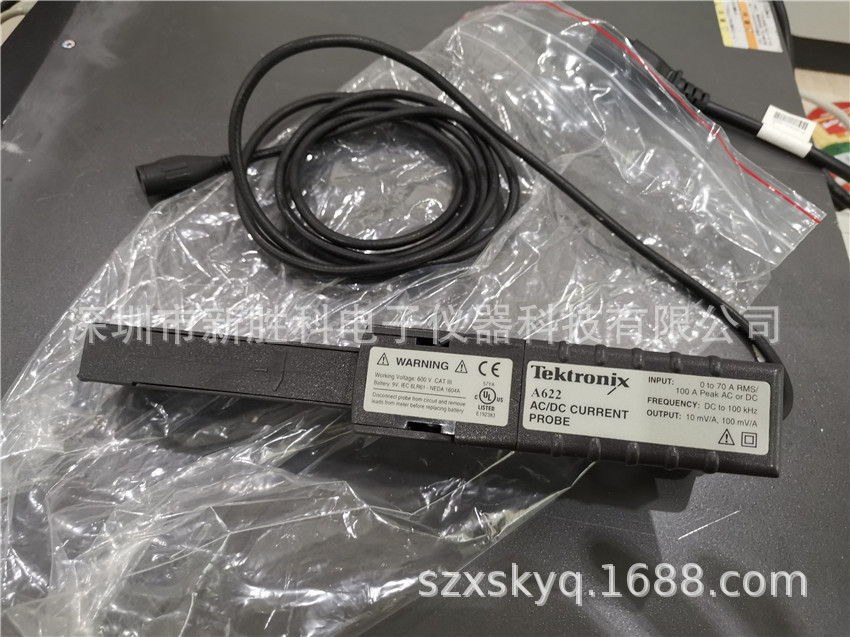 100 A 100 kHz 交流/直流电流探头/BNC A622示波器电流探头