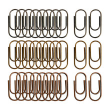 现货复古小号普通迷你回形针 16mm细万字夹爱心形可爱纸夹曲别针