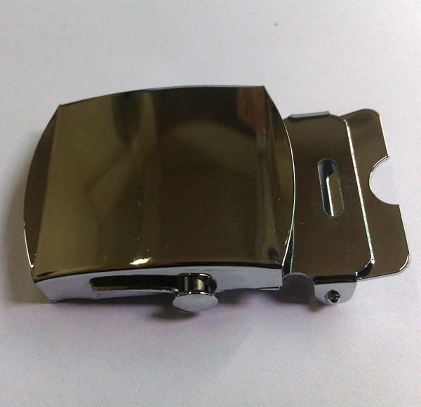 Iron material electroplated silver white