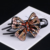 Shampoo, hair accessory, hairgrip, hairpins, big crab pin, South Korea, wholesale, flowered