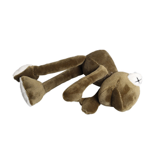 Factory wholesale Sesame Street long-legged frog plush doll pendant bag pendant plush toy