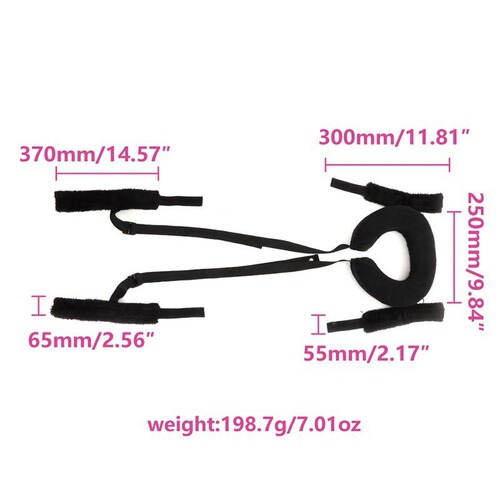 SM leg strap training teasing play position adult novelty products binding restraint strap pillow sexual products