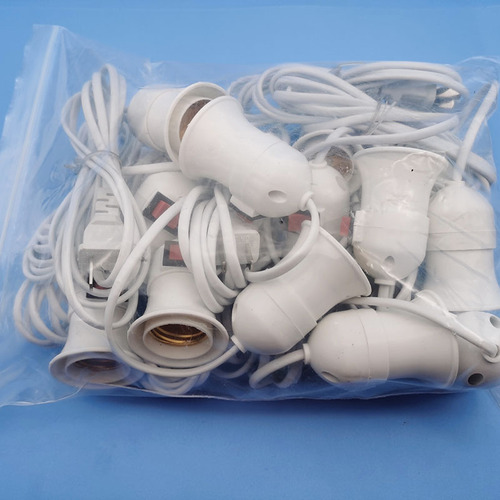 E27 screw socket with switch lamp holder with cord suspended lamp holder with plug 2.5m lamp holder power cord manufacturer wholesale